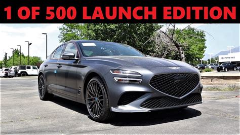 2022 Genesis G70 Launch Edition Is This Better Than The Kia Stinger
