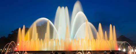 Everything About The Magic Fountain Of Barcelona Montjuic