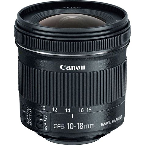 Canon Ef S 10 18mm F45 56 Is Stm Lens 9519b002 Bandh Photo