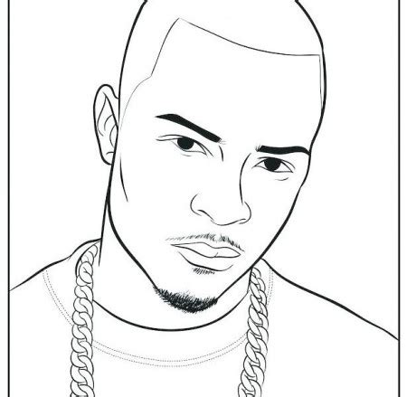 Amazing Picture Of Rapper Coloring Page Coloring Home