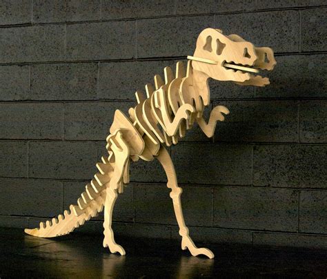 Giant Wood T Rex Dinosaur Puzzle 3 Foot Tall And By Simplysawdust