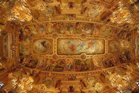 The ceiling of the paris opera house is a fixture in french cultural controversy for another reason aside from its incompetent electricians. Ceiling of Paris opera house foyer - パリ、ガルニエ宮 - パリ国立オペラの写真 ...