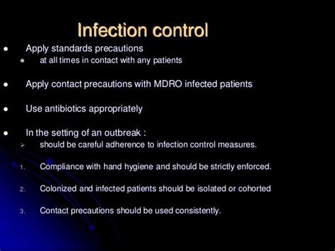 Infection Control In Icu