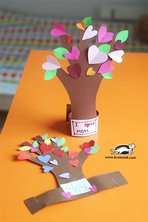 Feel like getting crafty with your little ones? 13 Creative and Sweet Kindergarten Mother's Day Crafts ...