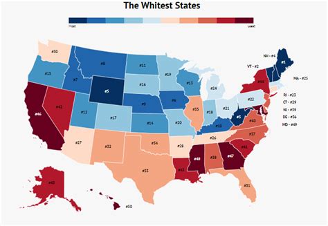The Whitest States Hint It S Exactly What You Thought Zippia