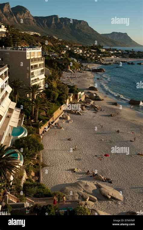 Clifton Beach Cape Town South Africa Stock Photo Alamy