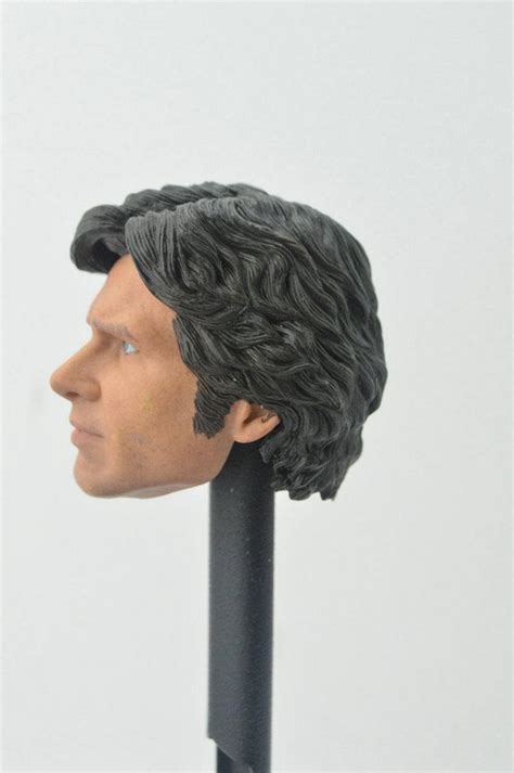 Custom Scale Harrison Ford Han Solo Head Sculpt For