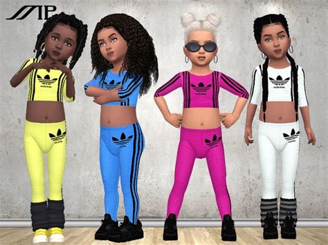 Mp Toddler Sport Outfit F By Martyp At Tsr Sims 4 Updates