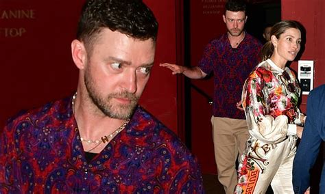 Justin Timberlake And Wife Jessica Biel Show Off Their Chic Styles As They Enjoy A Romantic Date