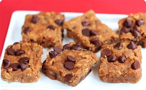 There's nothing not to love about dessert, except maybe one thing: Nutella Chocolate Chip Blondies | Chocolate chip blondies, Low calorie desserts, Chocolate nutella