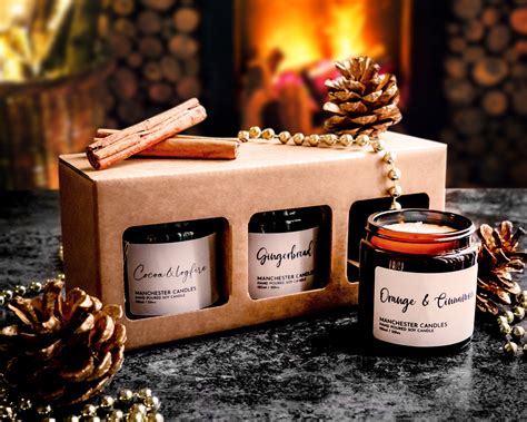 Maybe you would like to learn more about one of these? Candle Trio Gift Box. Three Boxed Festive Candles ...