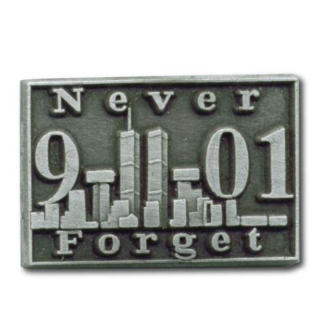 B27 911 Never Forget September 11 Pin