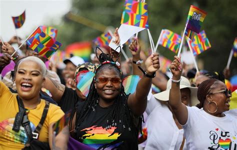 johannesburg pride marches for lgbtq ugandans after anti gay law passed reuters
