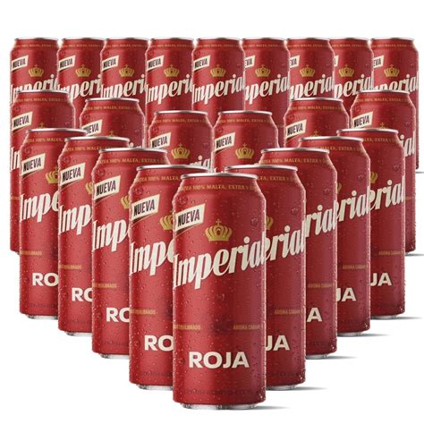 Cerveza Imperial Roja Lata Pack X24 Unidades 01almacen