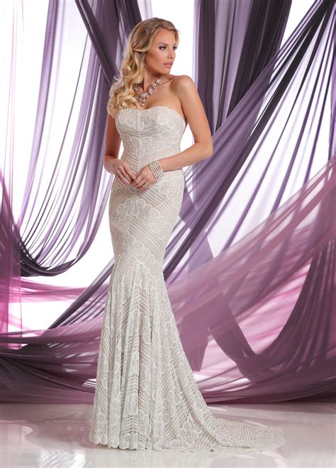 Sheath And Form Fitting Lace Wedding Dresses Davinci Bridal Blog