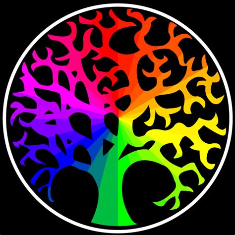 Color Wheel Tree By Everybodyluvsanton On Deviantart