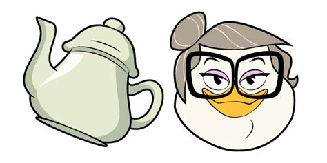 Ducktales Mrs Beakley And Teapot Disney Cartoons Scrooge Mcduck