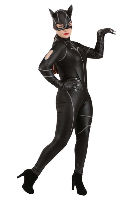 Womens Catwoman Deluxe Costume Dc Womens Costumes