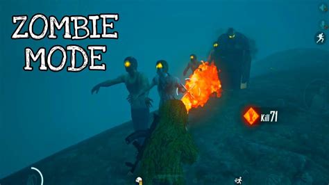 Zombie Mode Pubg Mobile Zombie Mode Gameplay With Flamethrower Youtube