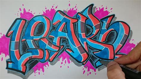 Como Dibujar Learn En Graffiti Tutorial Youtube