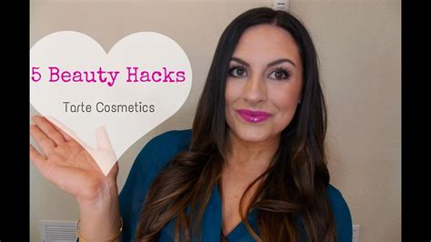 5 beauty hacks you need to know ║ ft tarte cosmetics youtube