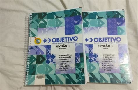 Apostila Curso Objetivo Revis O Para O Enem Venda Em Guarulhos