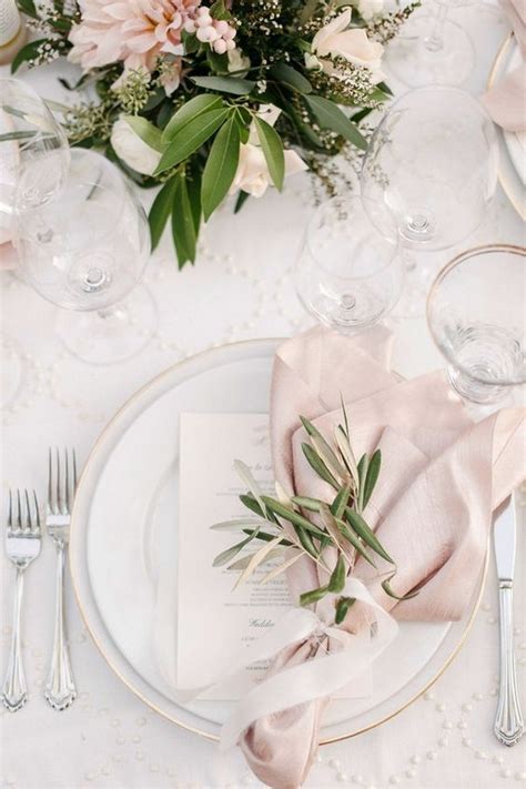 12 Super Elegant Wedding Table Setting Ideas Emmalovesweddings