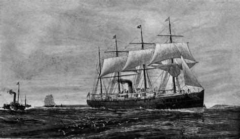 The Screw Steamship Oceanic 1870 — Marked A New Era In The