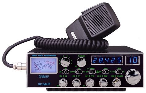 Galaxy Dx 94hp Amusblsbpa Starlite Faceplate Black 10 Meter Amateur Mobile Radios