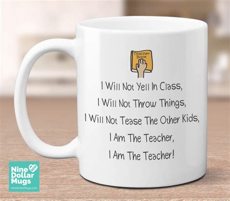 Funny Saying Teacher Coffee Mug Teacher T