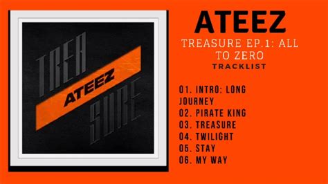 Full Album Download Ateez 1st Mini Album Treasure Ep1 All To Zero Youtube