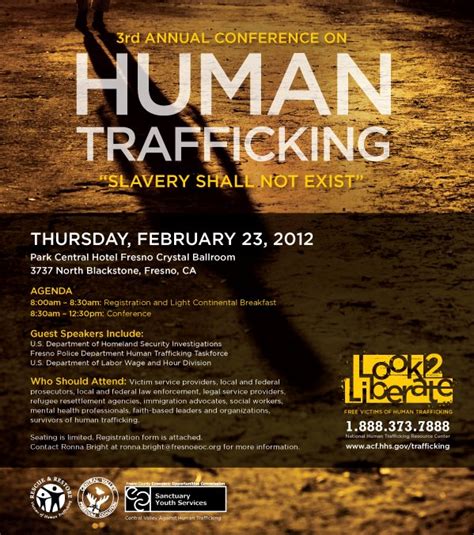 registration open for human trafficking conference central valley justice coalition