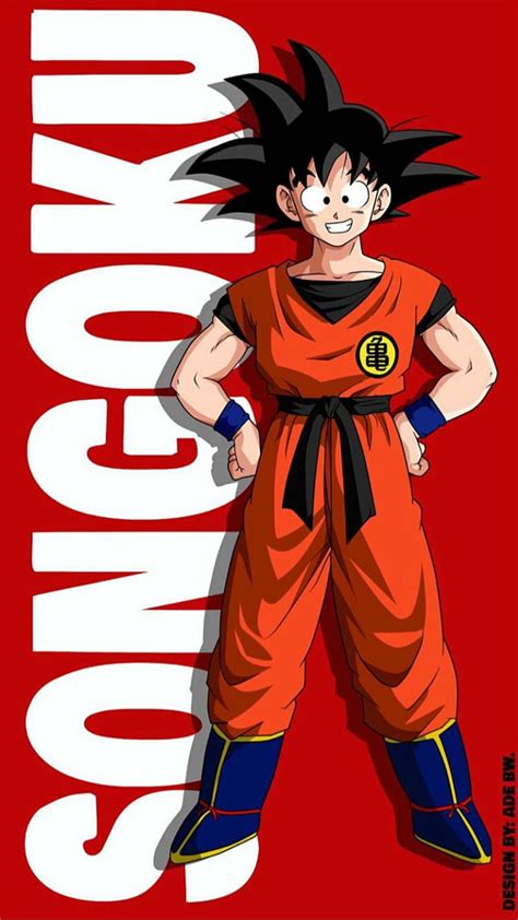 Songoku Son Goku Manga Dragon Animation Red Ball Hd Phone