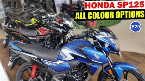 Honda Sp125 All Colour Comparison Honda Sp 125 All Colours 2023