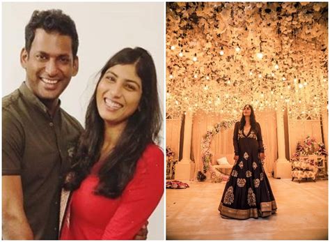 Pics Tamil Star Vishal Engaged To Anisha Alla Reddy Wedding To Take