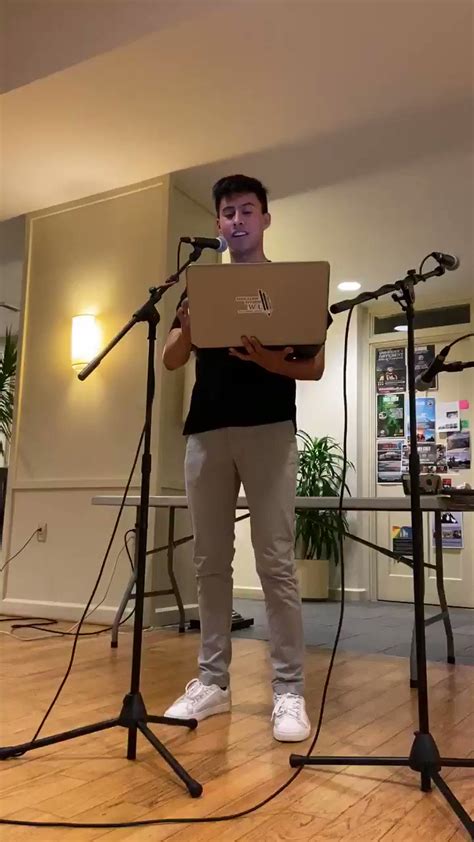 The Gennies Daily On Twitter David Gálvez ‘22 Performing Spoken Word