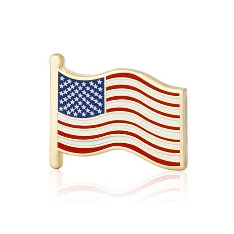 The American Flag Label Pin Was First Made Famous By President George W
