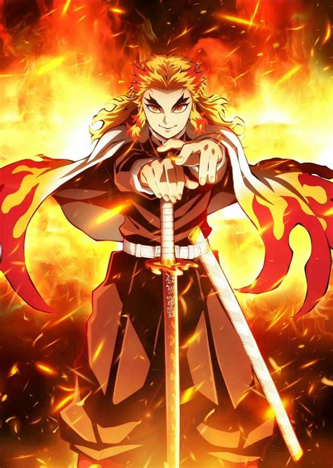 Kyoujurou Rengoku 🔥 Anime Demon Slayer Anime Demon Slayer Rengoku
