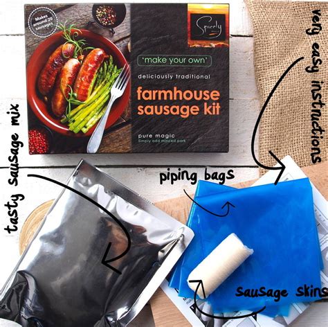 Make Your Own Farmhouse Sausage Kit By Designa Sausage And Spicely Does