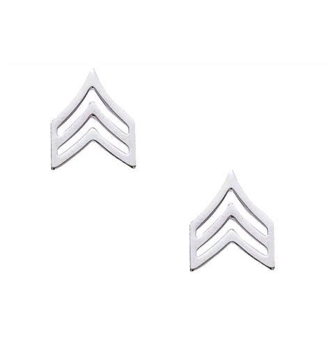 Sergeant Police Collar Insignia Emblem Cf112kqdaih