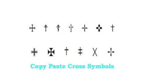 Cross Text Symbol Just Copy And Paste It In Text Cool