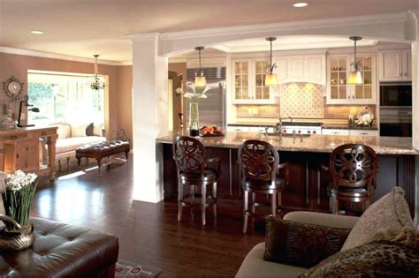Open Kitchen Living Room Small Back To Top Plan Open ... In this now people want the kitchen to be an active part of their home, and open concept kitchen are by far a very popular choice today.