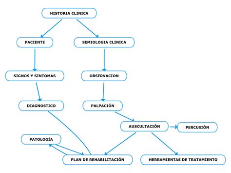 Historia Clinica Mind Map