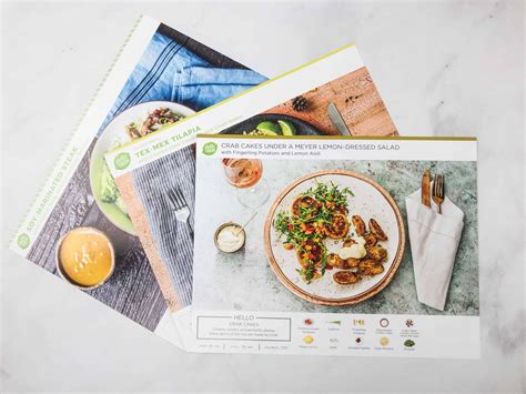 February 2018 Hello Fresh Subscription Box Review Coupon Classic