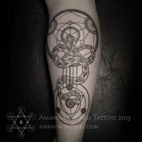 Sacred Geometry Tattoos 28072013 Sacred Geometry Snake Tattoo