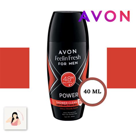 Avon Feelin Fresh Power Anti Perspirant Roll On Deodorant For Men 40 Ml