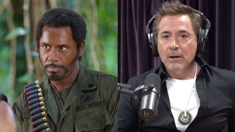 Robert Downey Jr comenta polêmica envolvendo blackface no filme Trovão Tropical