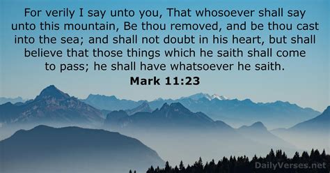 Mark 1123 Bible Verse Kjv