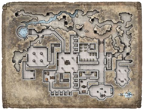 D D Maps I Ve Saved Over The Years Dungeons Caverns Adventure Map