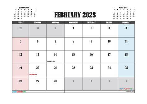 February 2024 Month Calendar Top Awasome List Of School Calendar
